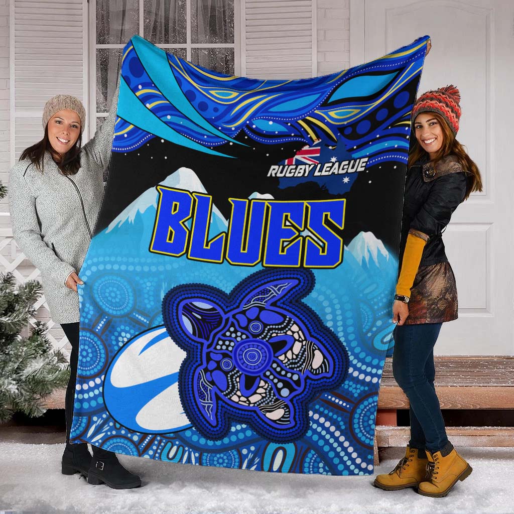 blues-rugby-blanket-blues-rugby-league-turtle-and-mountain-aboriginal-culture-blanket