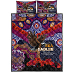 sea-eagles-rugby-anzac-aboriginal-quilt-bed-set-manly-warringah-sea-eagles-with-anzac-day-poppy-flower-quilt-bed-set