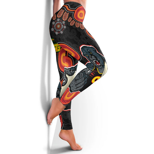 panthers-rugby-leggings-aboriginal-panthers-dot-painting-style