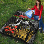 panthers-rugby-anzac-aboriginal-quilt-custom-penrith-panthers-with-poppy-flower-art-quilt