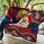 roosters-rugby-anzac-aboriginal-quilt-sydney-roosters-with-remembrance-day-poppy-flower-quilt