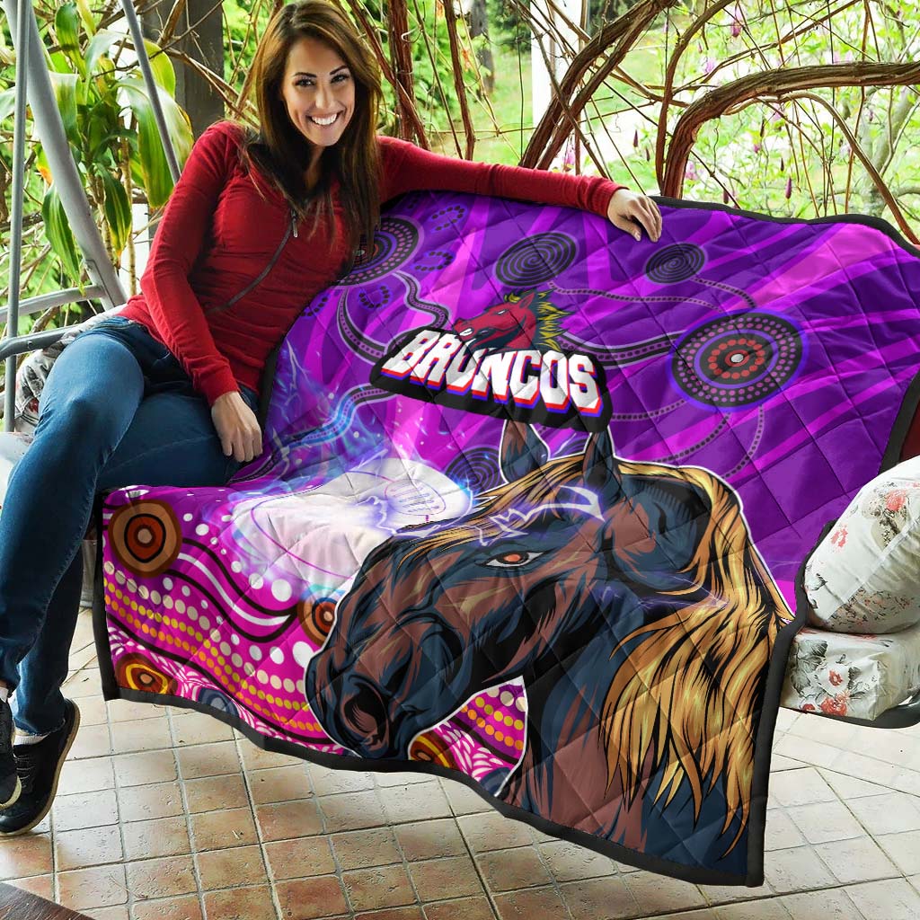 broncos-rugby-quilt-custom-broncos-horse-rugby-with-aboriginal-low-poly-style-quilt