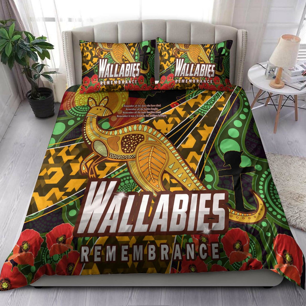 wallabies-rugby-bedding-set-anzac-day-aboriginal-wallabies-kangaroo-bedding-set