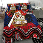 roosters-rugby-anzac-aboriginal-bedding-set-sydney-roosters-with-remembrance-day-poppy-flower-bedding-set