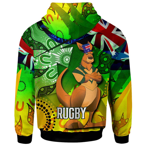 wallabies-rugby-hoodie-custom-australia-national-rugby-championship-welcome-back-wally-aboriginal-player-and-number-hoodie