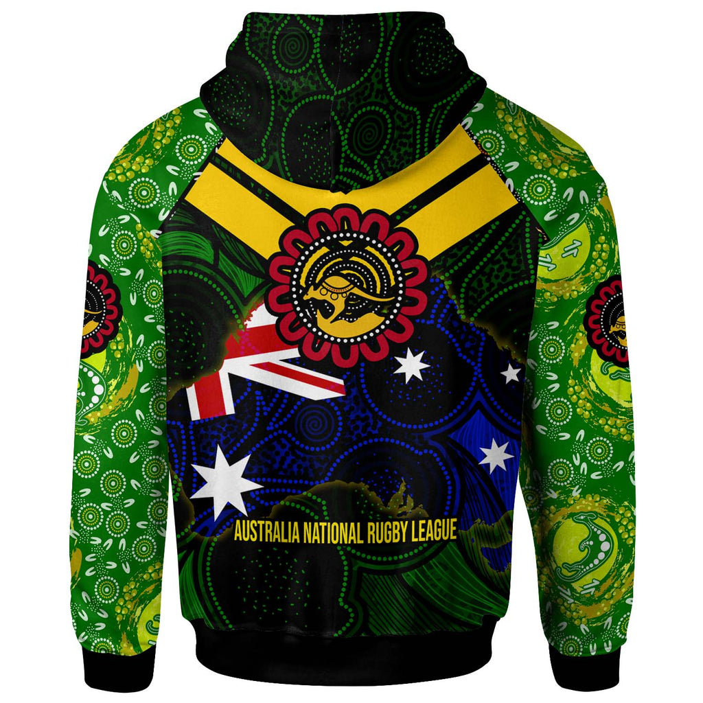 kangaroos-rugby-hoodie-custom-kangaroo-national-rugby-league-indigenous-dreamtime-player-and-number-hoodie