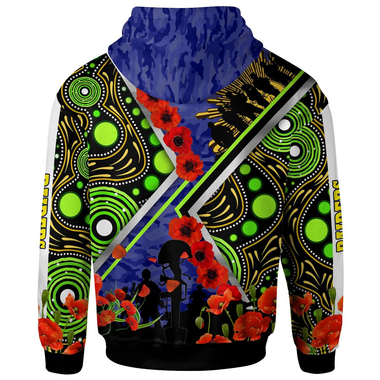 raiders-rugby-hoodie-canberra-raiders-anzac-day-remembrance-aboriginal-hoodie
