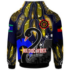 force-rugby-hoodie-celebrate-naidoc-week-get-up-stand-up-show-up-black-swan-with-aboriginal-patterns-hoodie