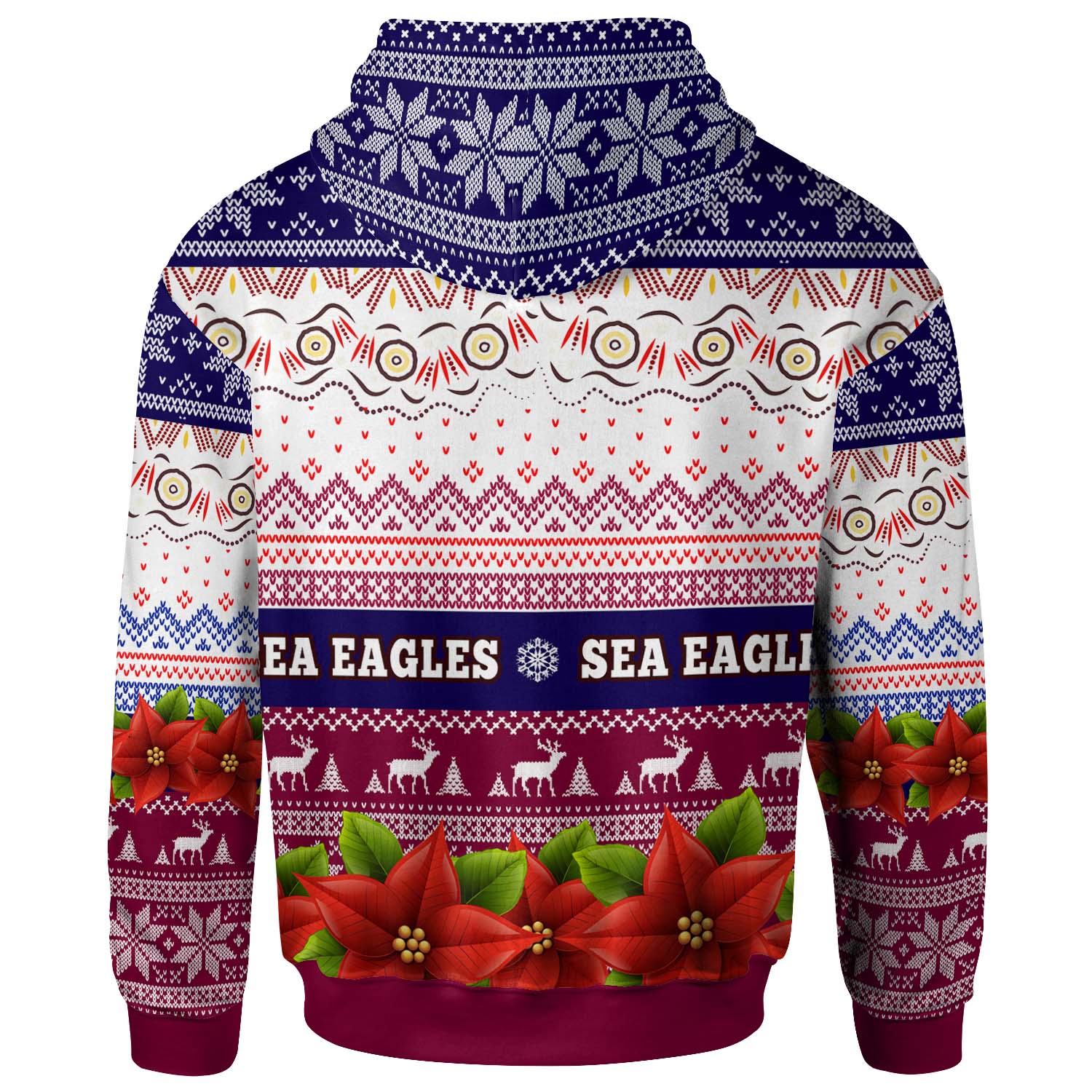 sea-eagles-rugby-chrstmas-hoodie-custom-sea-eagles-ugly-christmas-knitted-hoodie