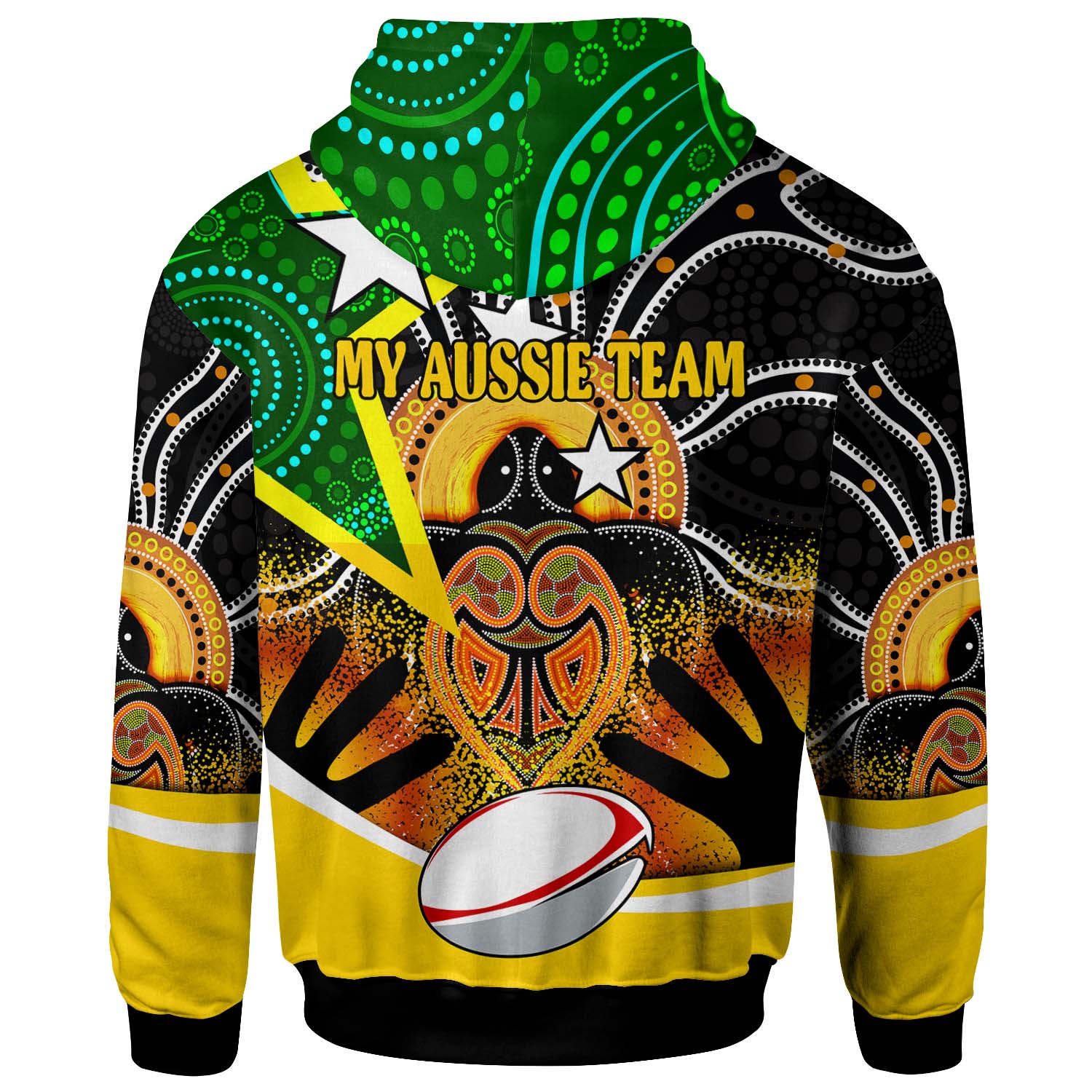 kangaroos-rugby-hoodie-custom-kangraroo-australian-rugby-league-go-the-roos-indigenous-player-and-number-hoodie