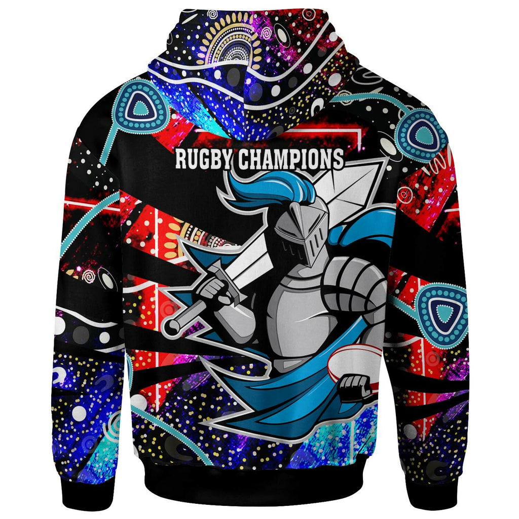 knights-rugby-hoodie-custom-knights-rugby-league-team-with-aboriginal-culture-player-and-number-hoodie