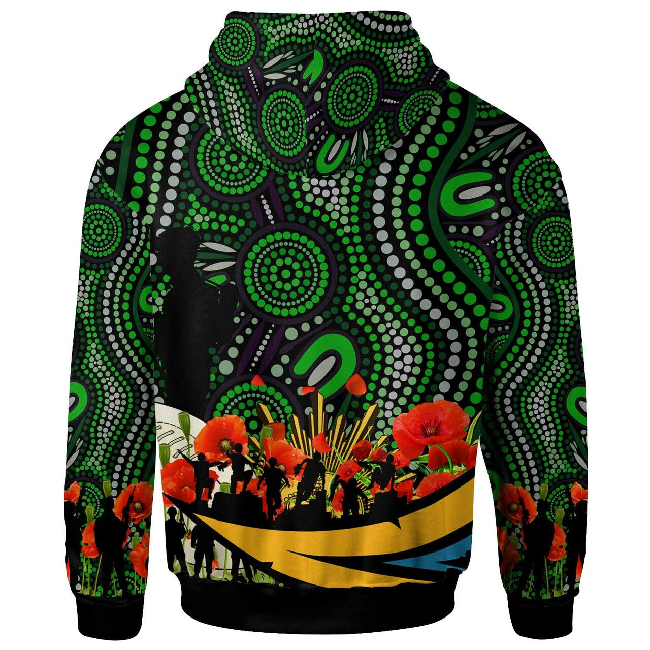 eels-rugby-hoodie-custom-anzac-eels-aboriginal-with-flower-hoodie