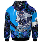 sharks-rugby-hoodie-custom-angry-sharks-rugby-team-with-aboriginal-dot-painting-player-and-number-hoodie
