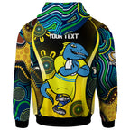 nrlw-eels-rugby-hoodie-custom-eels-womens-rugby-league-with-aboriginal-dot-painting-player-and-number-hoodie
