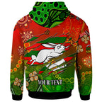 rabbitohs-rugby-hoodie-custom-100-south-rabbitohs-premiership-rugby-with-aboriginal-culture-player-and-number-hoodie