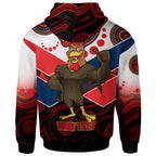 nrlw-roosters-rugby-hoodie-custom-womens-rugby-league-with-aboriginal-dot-painting-style-player-and-number-hoodie