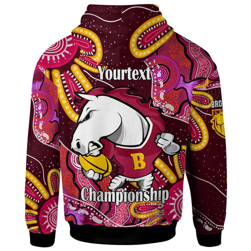 nrlw-broncos-rugby-hoodie-custom-broncos-aboriginal-dot-painting-player-and-number-woman-hoodie
