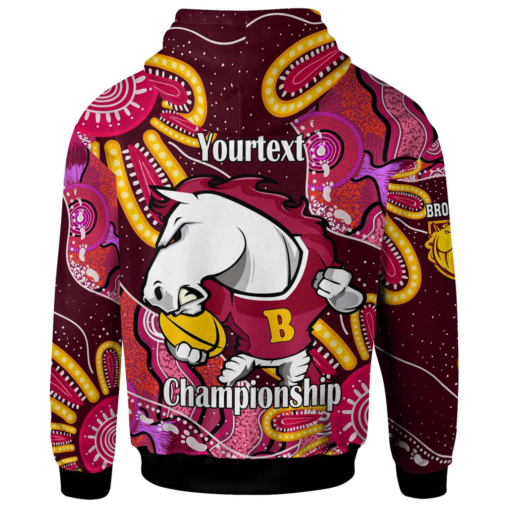 nrlw-broncos-rugby-hoodie-custom-broncos-aboriginal-dot-painting-player-and-number-woman-hoodie
