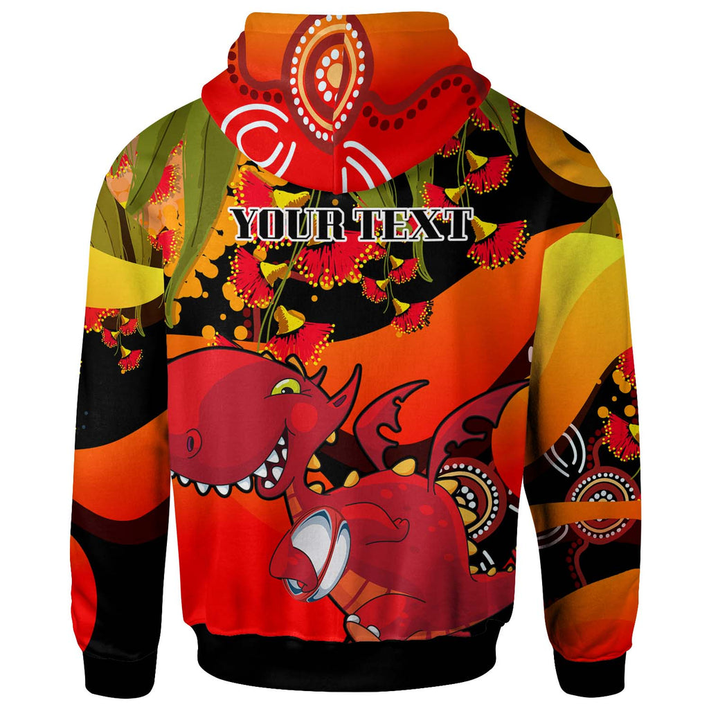 nrlw-stgeorge-rugby-hoodie-custom-cute-dragons-with-aboriginal-dot-painting-style-player-and-number-woman-hoodie