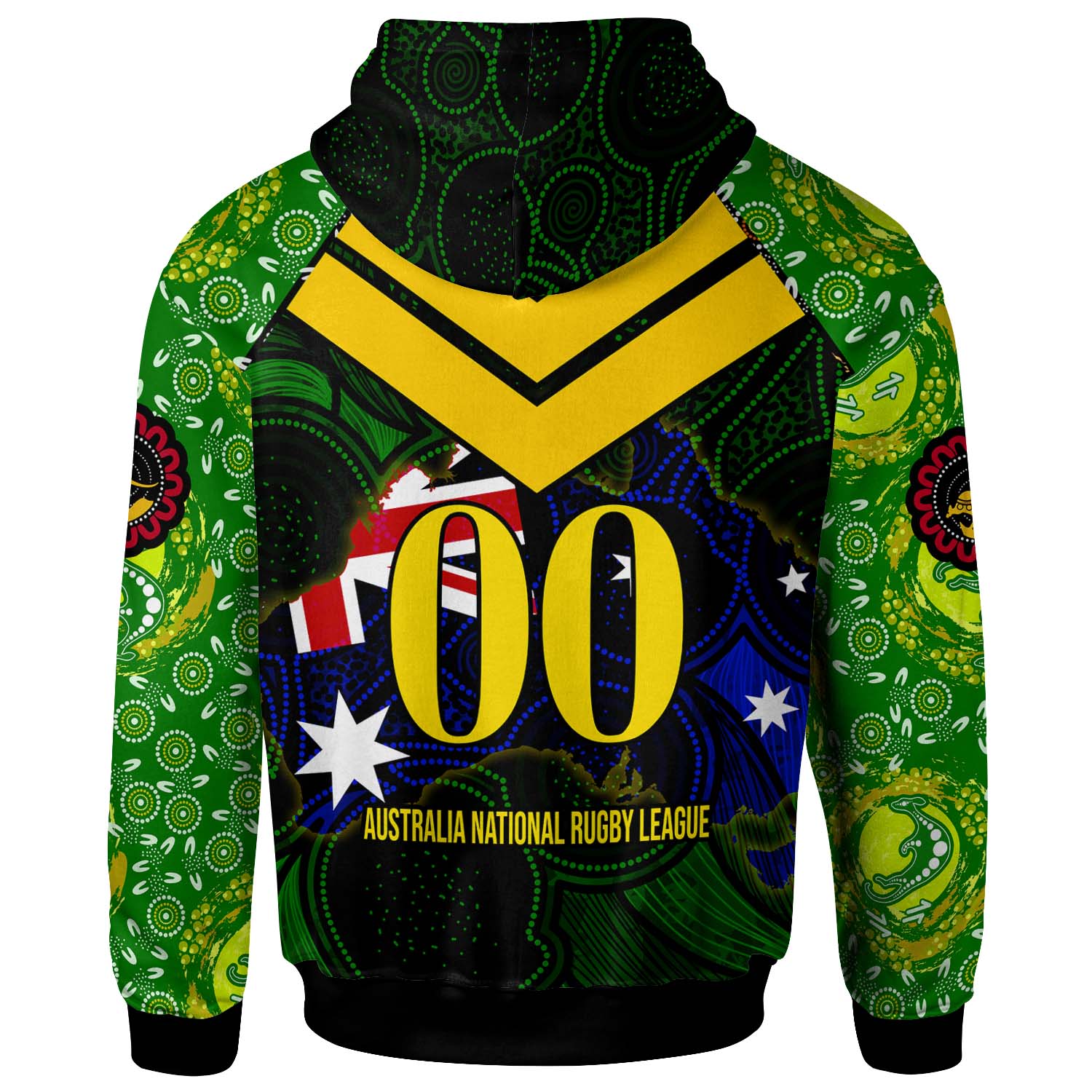 kangaroos-rugby-hoodie-custom-kangaroo-national-rugby-league-indigenous-dreamtime-player-and-number-hoodie