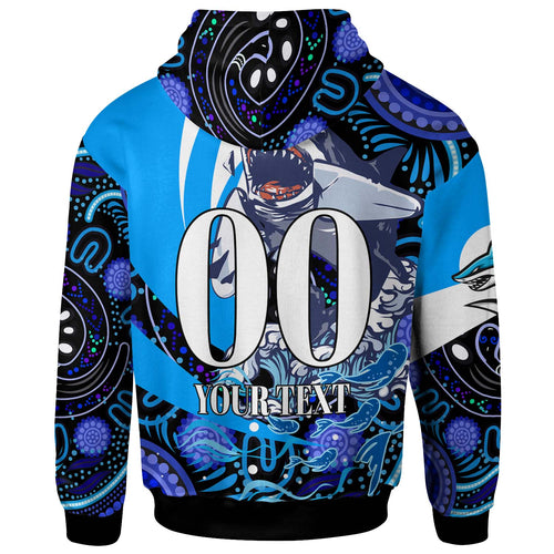 sharks-rugby-hoodie-custom-angry-sharks-rugby-team-with-aboriginal-dot-painting-player-and-number-hoodie