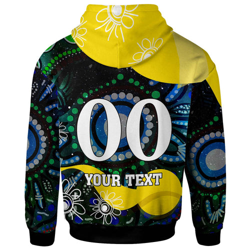 nrlw-titans-rugby-hoodie-custom-titans-rugby-aboriginal-dot-painting-player-and-number-woman-hoodie