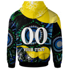 nrlw-titans-rugby-hoodie-custom-titans-rugby-aboriginal-dot-painting-player-and-number-woman-hoodie