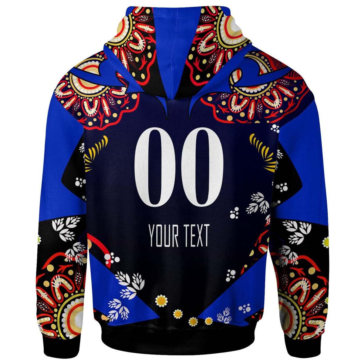 roosters-rugby-hoodie-custom-personalised-roosters-easts-to-the-championship-aboriginal-player-and-number-hoodie