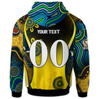nrlw-eels-rugby-hoodie-custom-eels-womens-rugby-league-with-aboriginal-dot-painting-player-and-number-hoodie
