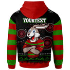 rabbitohs-rugby-christmas-hoodie-custom-rabbitohs-ugly-christmas-knitted-hoodie