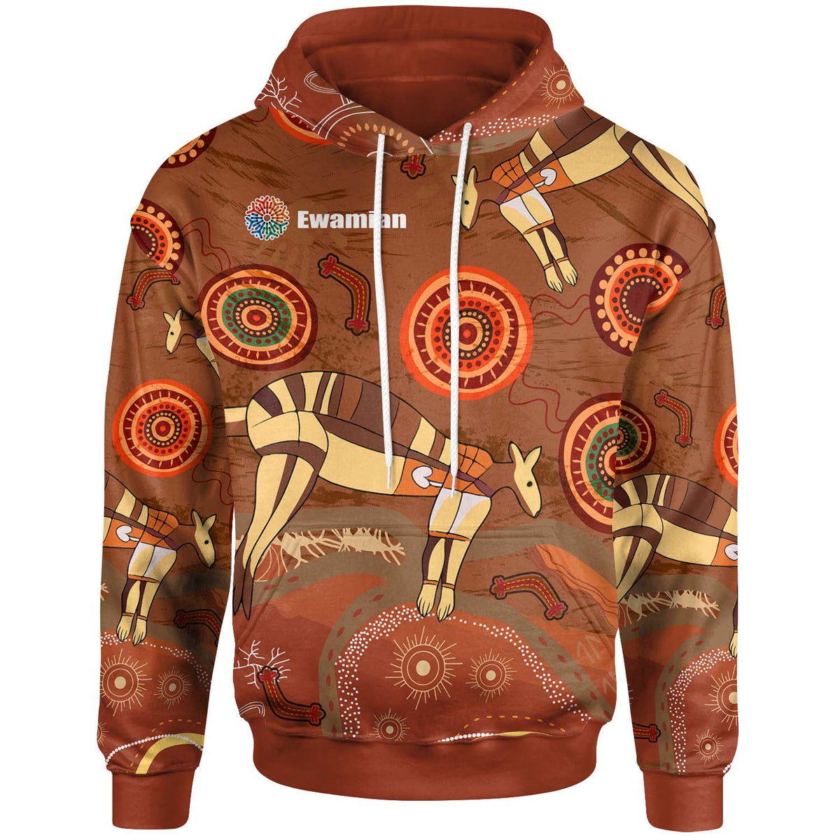 australia-aboriginal-inspired-custom-hoodie-talaroo-significant-culture-of-ewamian-indigenous-hoodie
