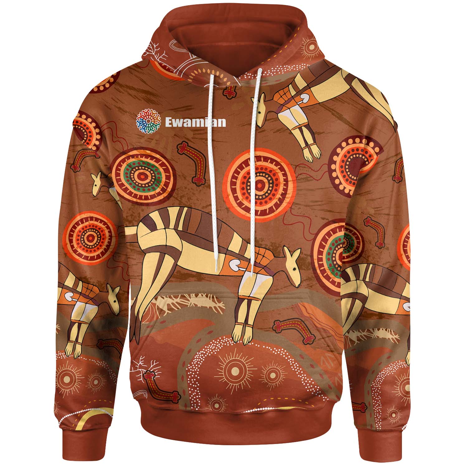 australia-aboriginal-inspired-custom-hoodie-talaroo-significant-culture-of-ewamian-indigenous-hoodie
