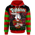 rabbitohs-rugby-christmas-hoodie-custom-rabbitohs-ugly-christmas-knitted-hoodie