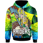 raiders-rugby-hoodie-custom-vikings-pride-with-aboriginal-dot-painting-style-player-and-number-hoodie