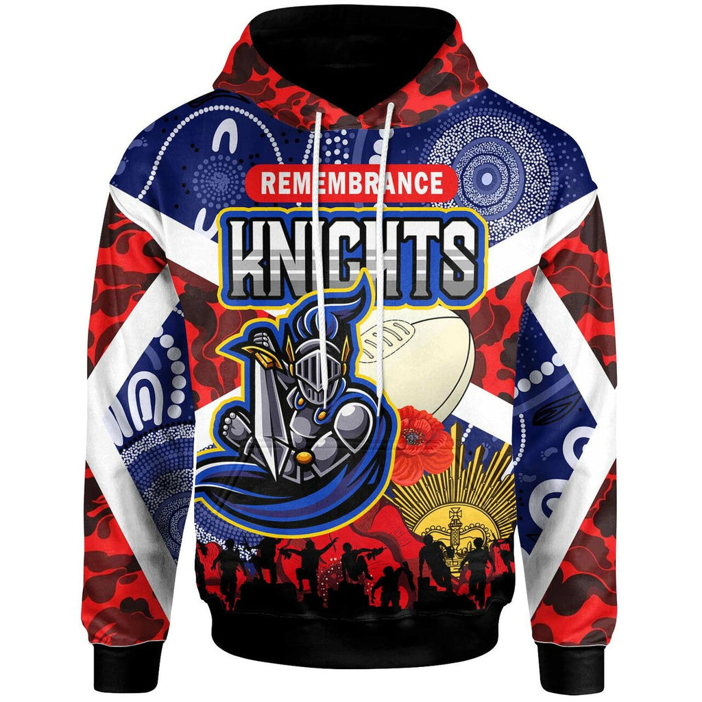 knights-rugby-hoodie-custom-anzac-day-newcastle-knights-aboriginal-patterns-hoodie