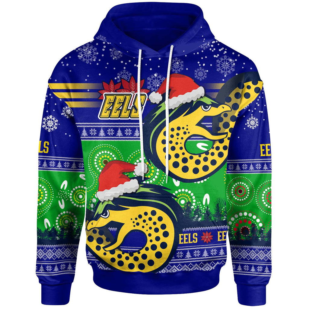 eels-rugby-christmas-hoodie-custom-eels-ugly-christmas-and-aboriginal-patterns-hoodie