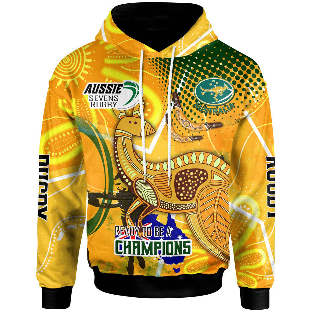 australia-national-rugby-sevens-team-hoodie-custom-autralia-7s-team-rugby-championship-with-aboriginal-player-and-number-hoodie
