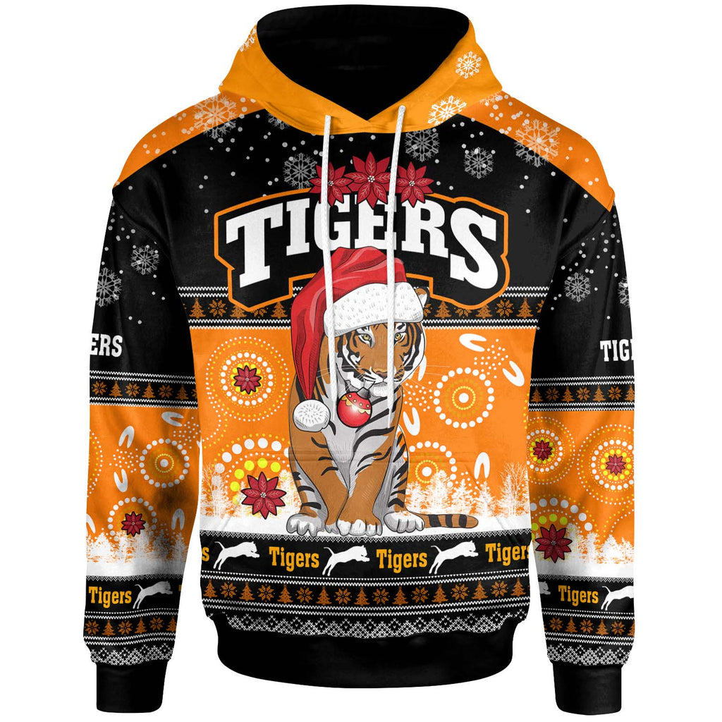 tigers-rugby-christmas-hoodie-custom-tigers-ugly-christmas-and-aboriginal-patterns-hoodie