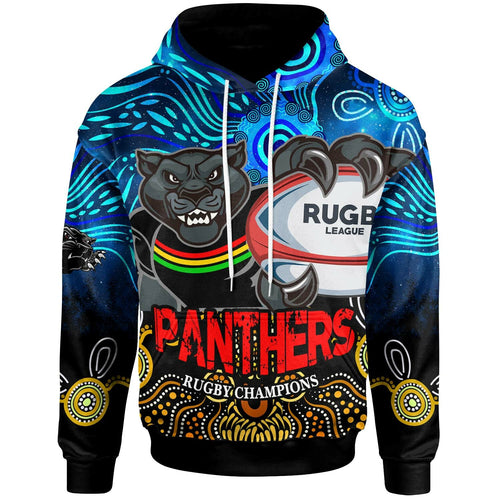 panthers-rugby-hoodie-custom-panthers-rugby-champions-with-aboriginal-dot-painting-art-player-and-number-hoodie