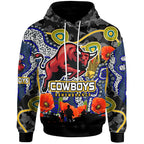 cowboys-rugby-hoodie-custom-anzac-day-north-queensland-cowboys-aboriginal-culture-hoodie