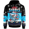 sharks-rugby-christmas-hoodie-custom-sharks-ugly-christmas-and-aboriginal-patterns-hoodie