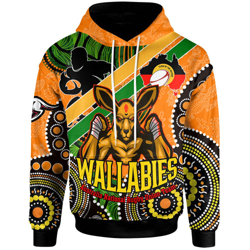 wallabies-rugby-hoodie-custom-australia-national-rugby-championship-with-aboriginal-culture-player-and-number-hoodie