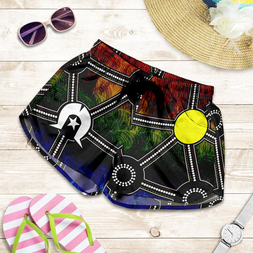 Naidoc Week 2021  Women Short, Aboriginal Geometric Style - Vibe Hoodie