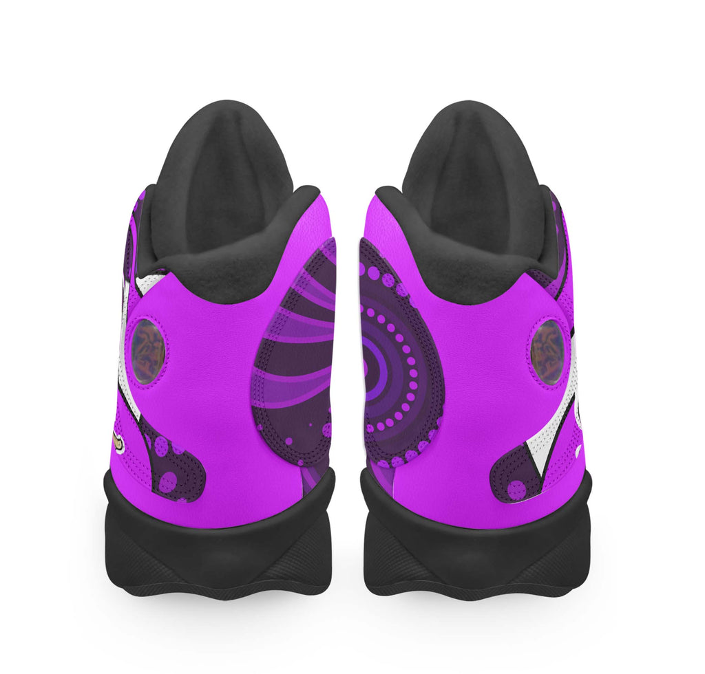 queensland-rugby-league-high-top-basketball-shoes-j13-queensland-maroons-mascot-with-aboriginal-art-state-of-origin