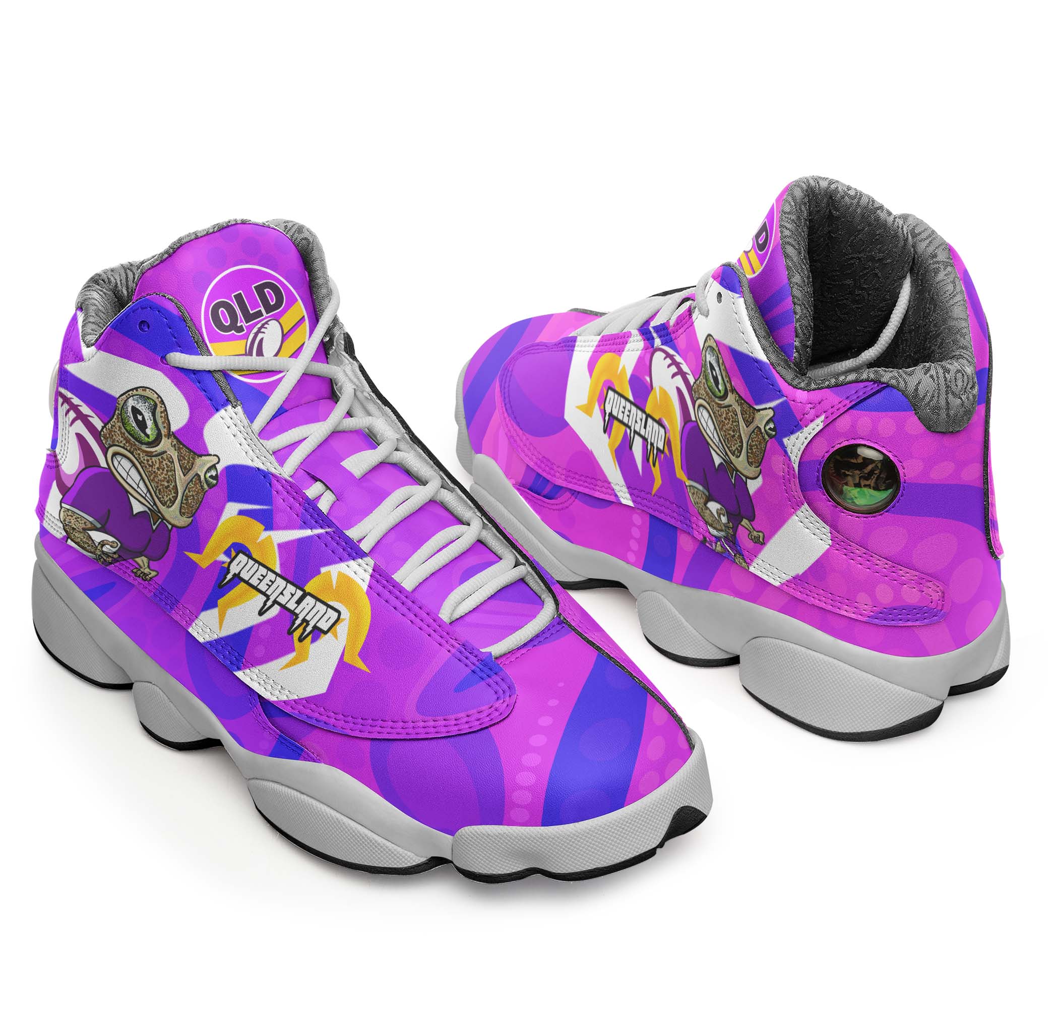 queensland-rugby-league-high-top-basketball-shoes-j13-queensland-naidoc-week-and-aboriginal-flag-state-of-origin-sneakers
