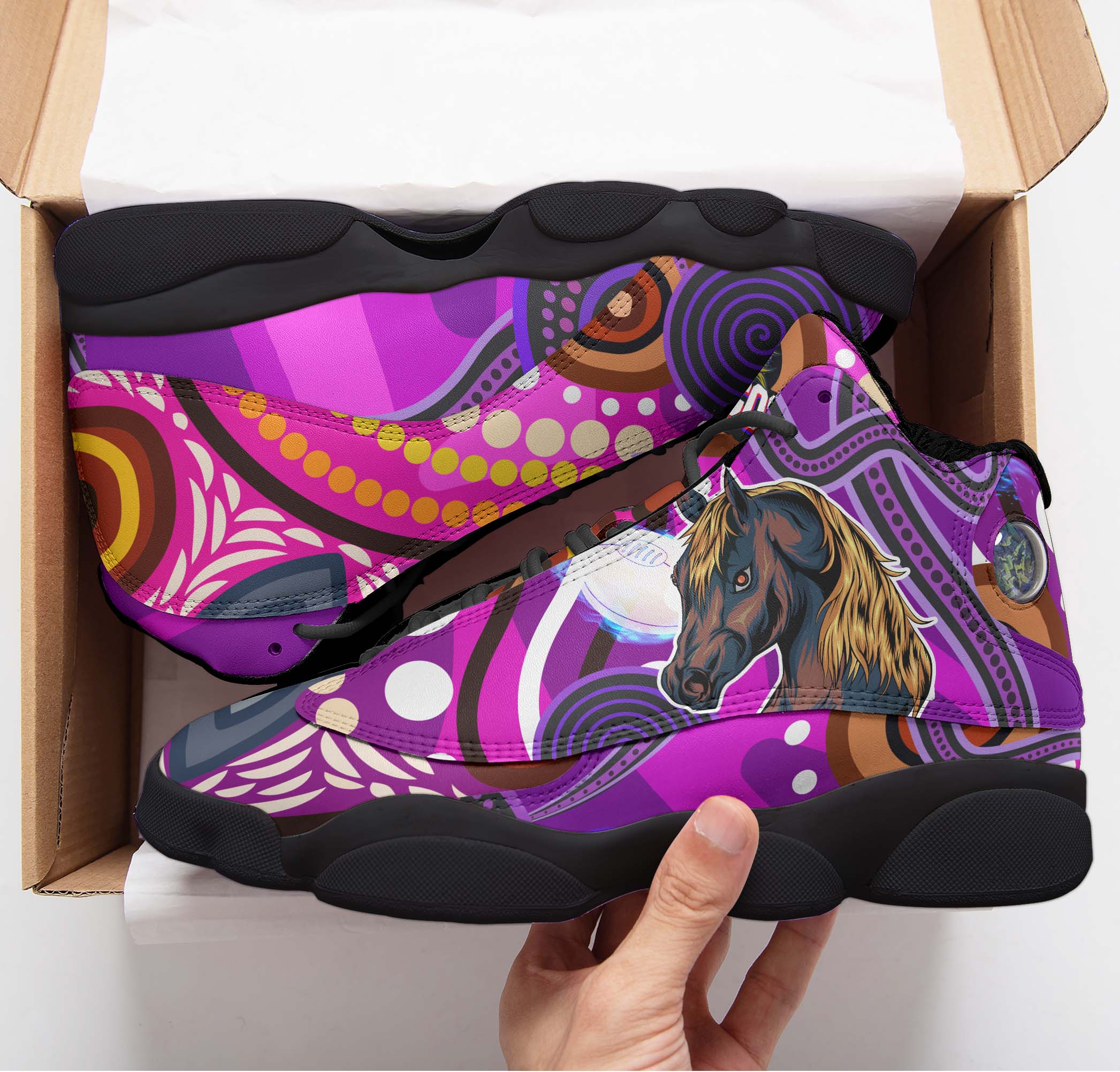 broncos-rugby-high-top-basketball-shoes-j13-broncos-rugby-team-aboriginal-low-poly-sneakers-j13