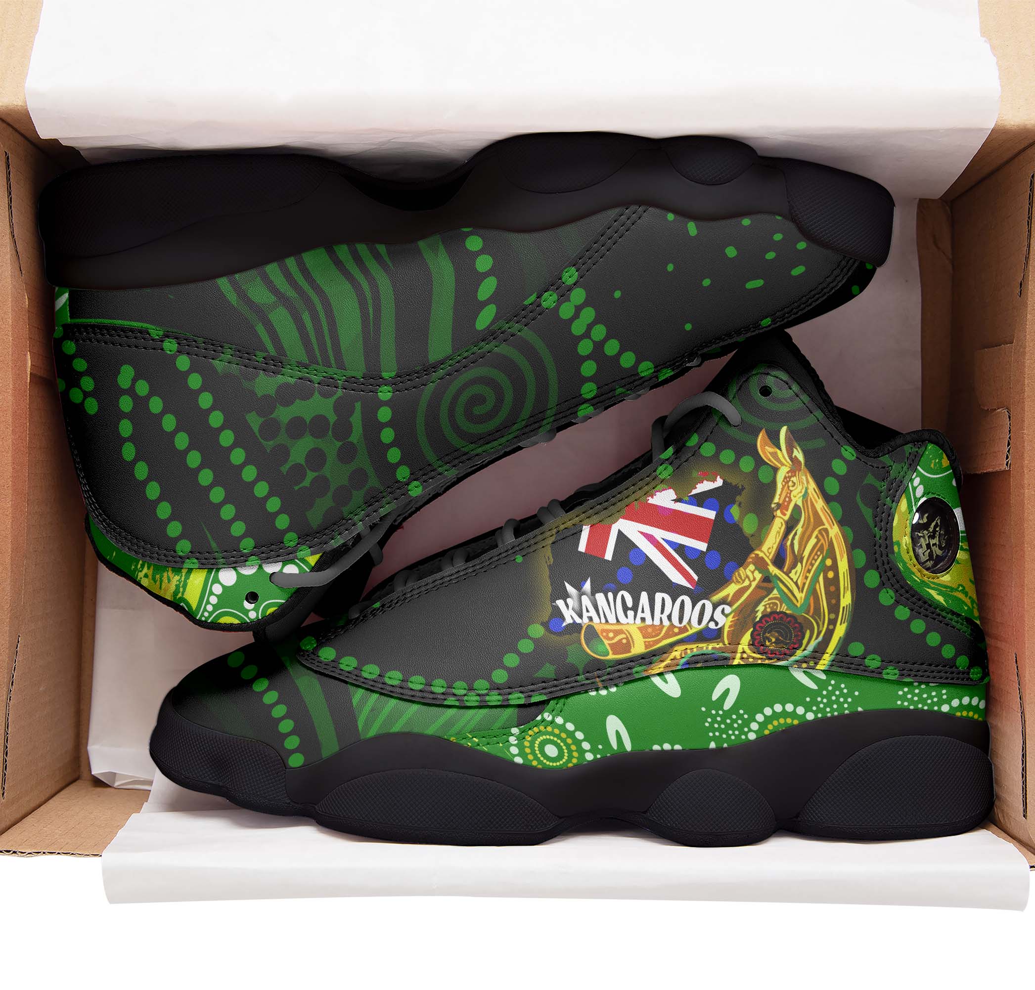 kangaroos-rugby-high-top-basketball-shoes-j13-kangaroo-national-rugby-league-indigenous-dreamtime-sneakers-j13