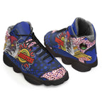 rooster-rugby-high-top-basketball-shoes-j13-angry-rooster-rugby-with-aboriginal-indigenous-dot-painting-style-sneakers