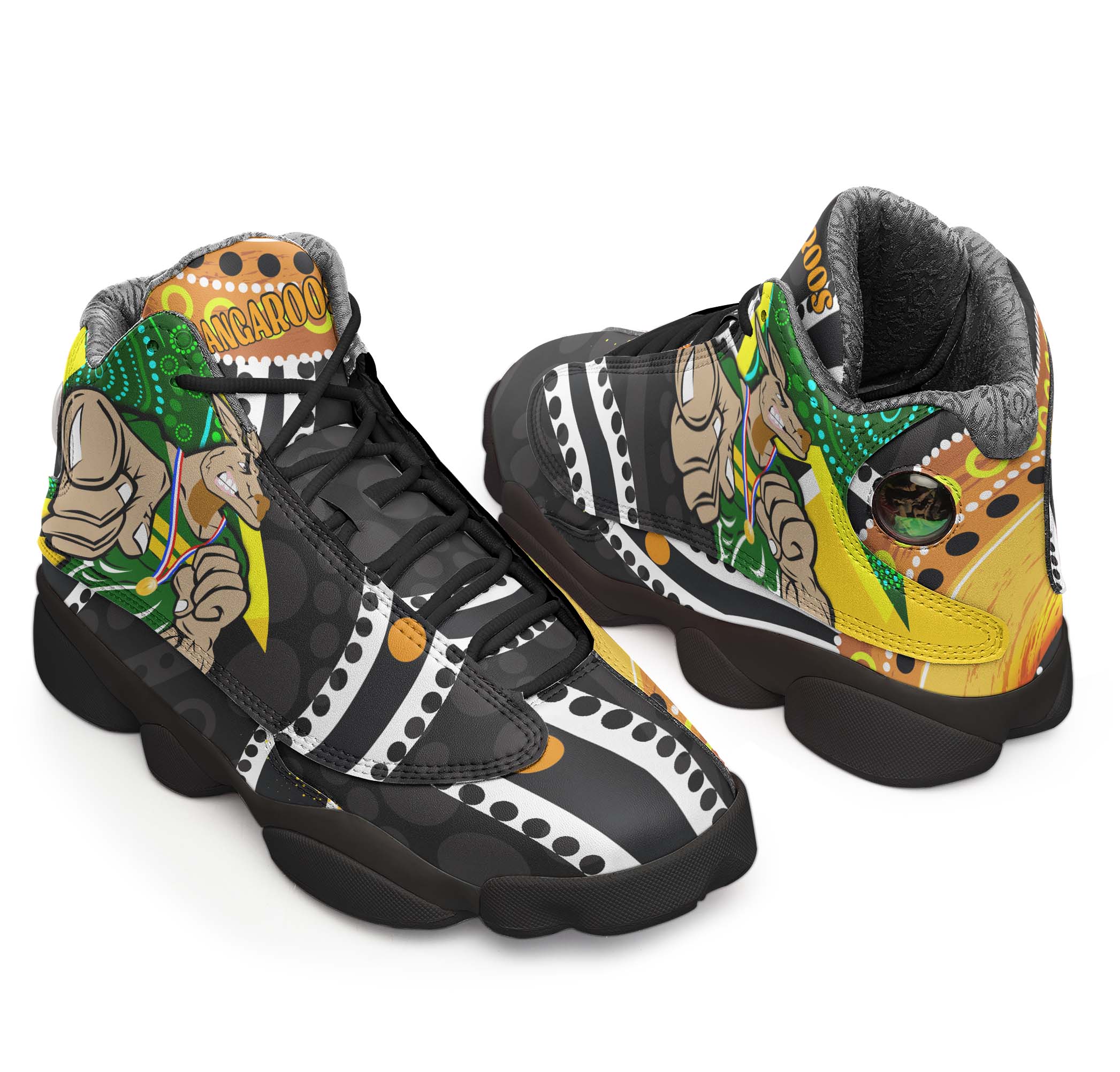 kangaroos-rugby-high-top-basketball-shoes-j13-kangraroo-australian-rugby-league-go-the-roos-indigenous-sneakers-j13