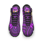 queensland-rugby-league-high-top-basketball-shoes-j13-queensland-maroons-mascot-with-aboriginal-art-state-of-origin